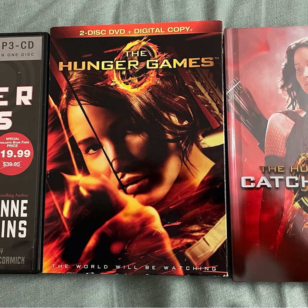 Hunger Games Trio DVD Set